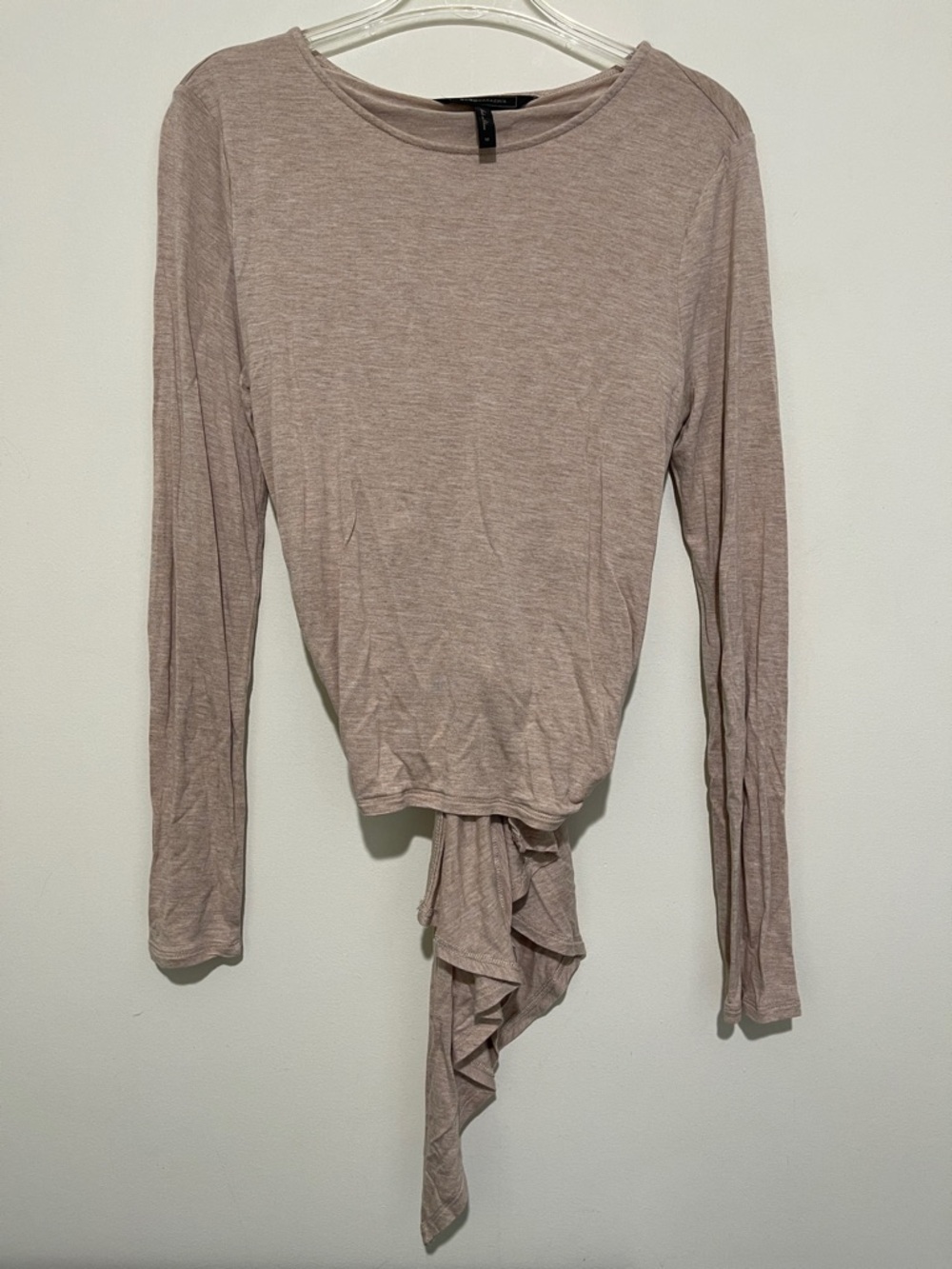 Like new! BCBG Max Azria “Roxanna” Long Sleeve Top  Size: Medium